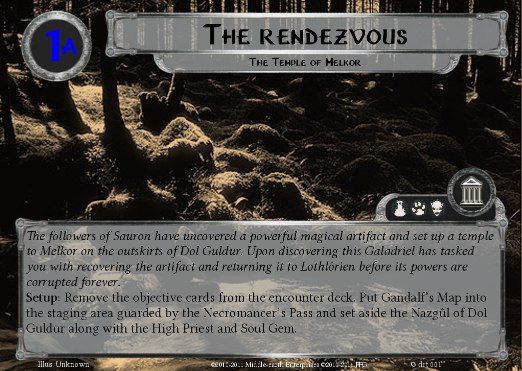 The Temple of
                    Melkor - Quest card