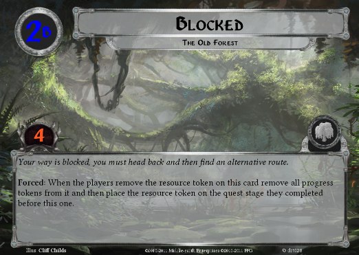 The Old Forest
                    - Quest card