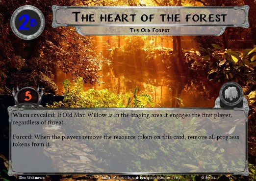 The Old Forest
                    - Quest card